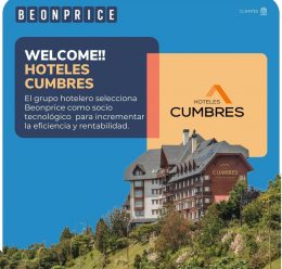 Beonprice welcomes Hoteles Cumbres